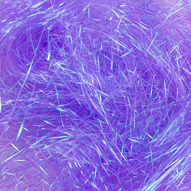 Remplissage décoratif holographique en raphia PET