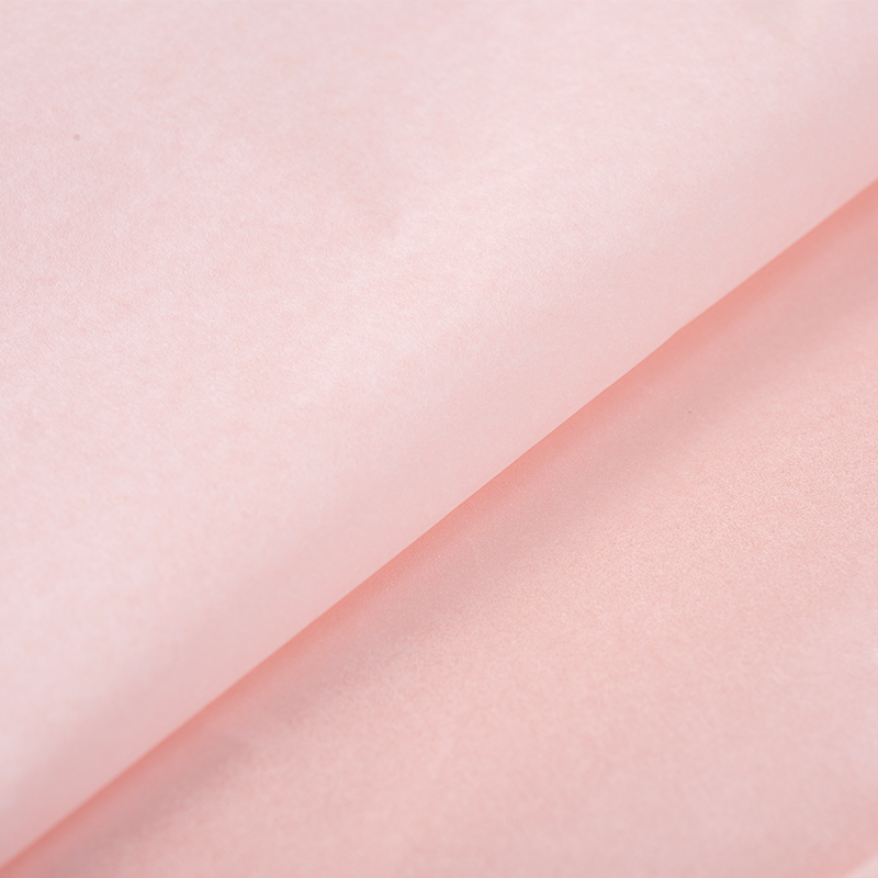 Papier d'emballage nacré en poire de neige