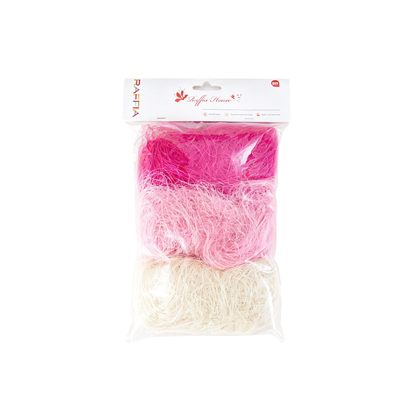 Mélange de jute multicolore – mélange dégradé de même ton