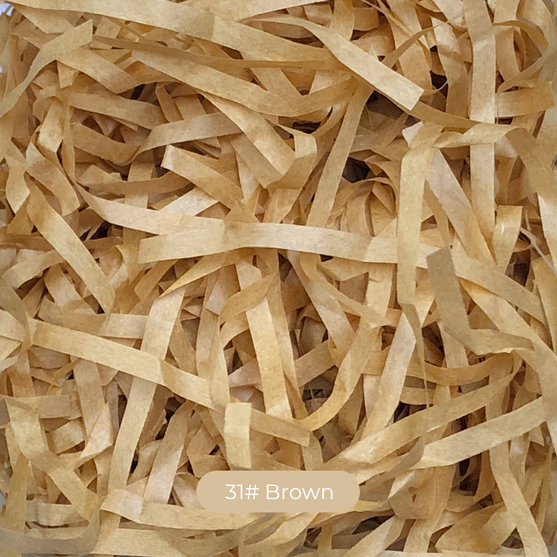 Copeaux de raphia en papier de pâte de bois 24 g/m²