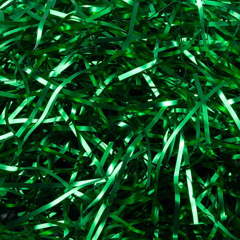 Soie de remplissage décorative PET brillante