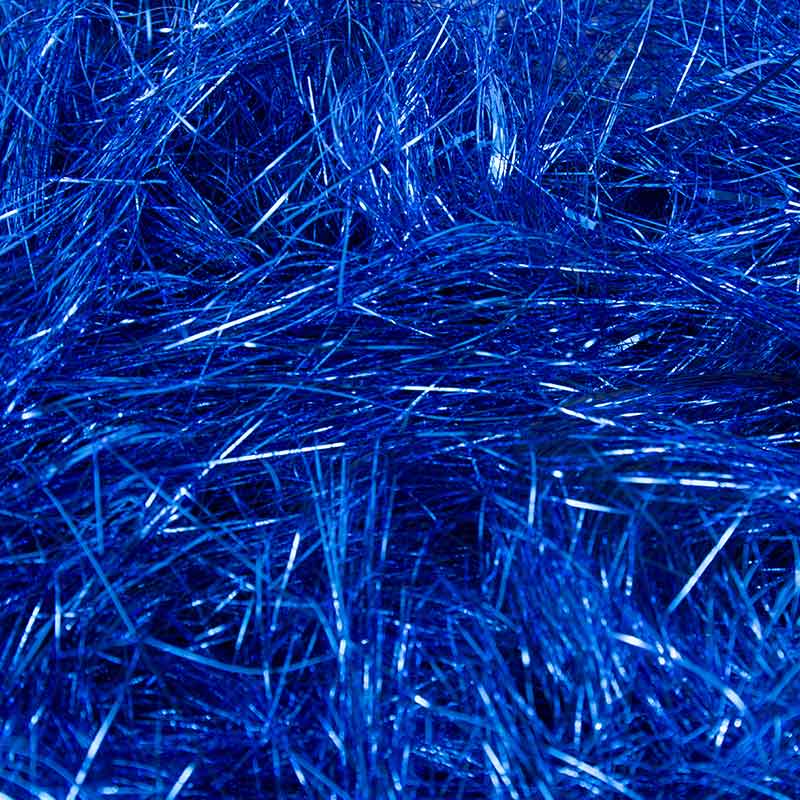 Soie de remplissage décorative PET brillante